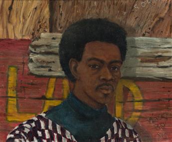 CHARLES SEARLES (1937 - 2004) Untitled (Portrait of a Young Man).